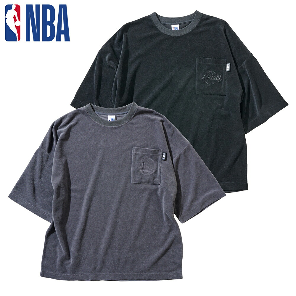 XL 大きなサイズ NBA レイカーズ ウォームアップパンツ （サイド