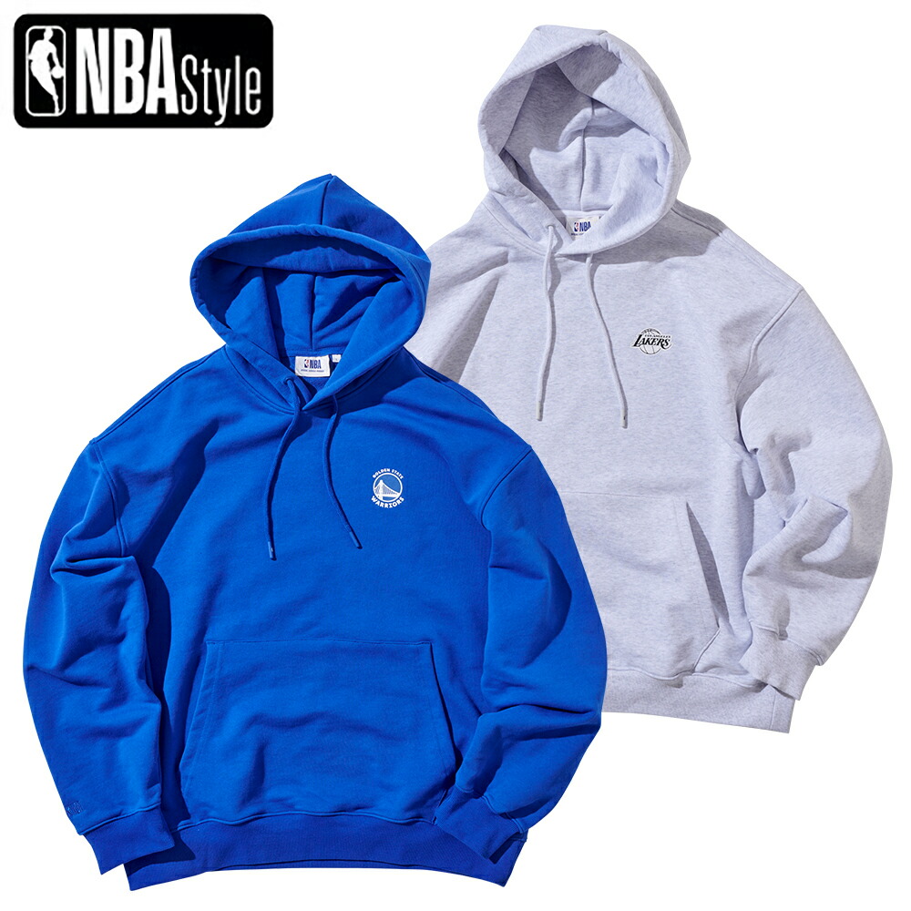 楽天市場】NBA Style ステッチ オーバーフィット フーディ パーカー
