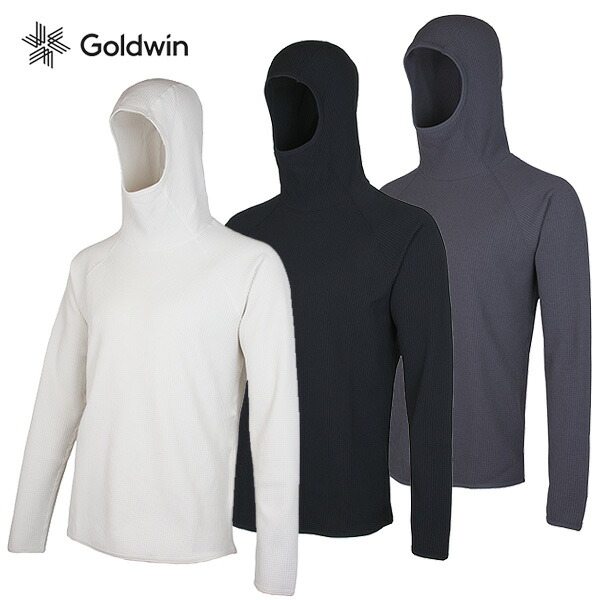Goldwin(ゴールドウィン) WF Light L/S Hoodie (ワッフルライトロングスリーブフーディー)