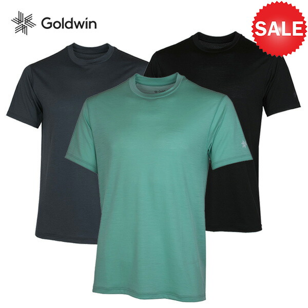 Goldwin(ゴールドウィン) Fast Run Hybrid Wool T-Shirt (ファストランハイブリッドウールTシャツ) 11,405円