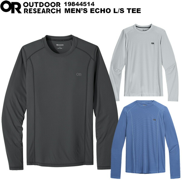 ◎OUTDOOR RESEARCH(アウトドアリサーチ) メンズ エコーロングスリーブTシャツ 19844514