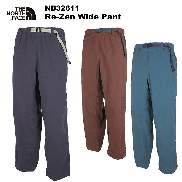 THE NORTH FACE(ノースフェイス) Re-Zen Wide Pant(リーゼンワイドパンツ) NB32611