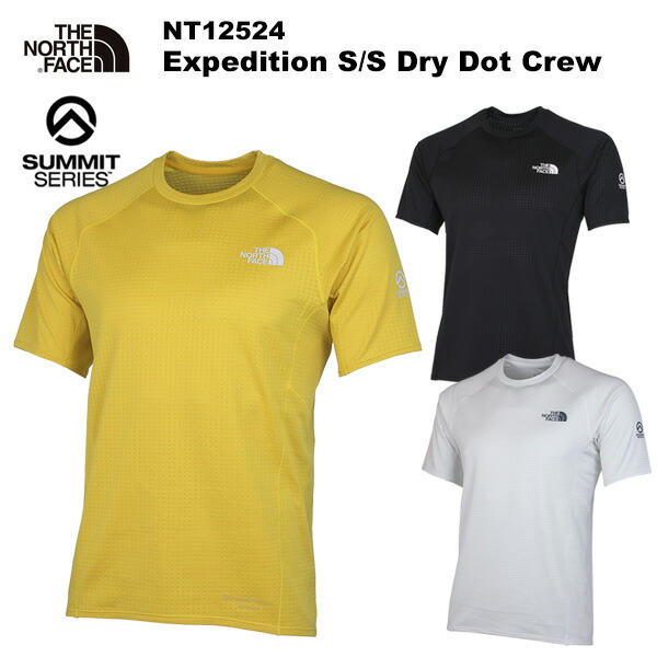 THE NORTH FACE(ノースフェイス) 【SUMMITシリーズ】Expedition S/S Dry Dot Crew(エクスペディションショートスリーブドライドットクルー) NT12524