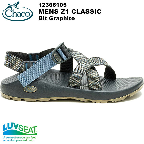 Chaco(チャコ) Z1 クラシック Men's (Bit Graphite) 12366105