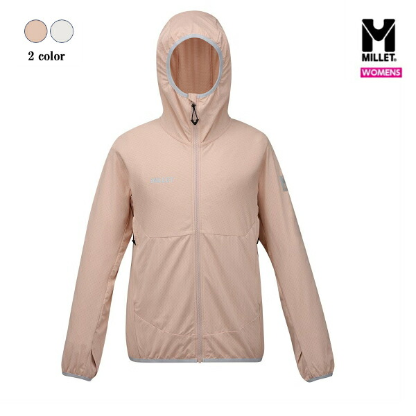 ミレー MILLET SOL MESH HOODIE（ソル メッシュ フーディ）【ウィメンズ】｜ラリーグラス店