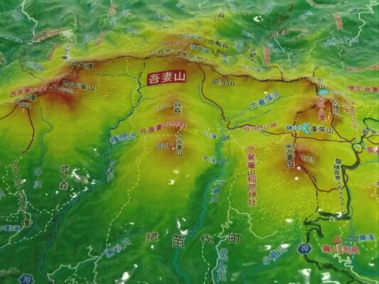 アッキー ジャングルジムと立体地図☆蔵王山 楽天市場】ジオラマ