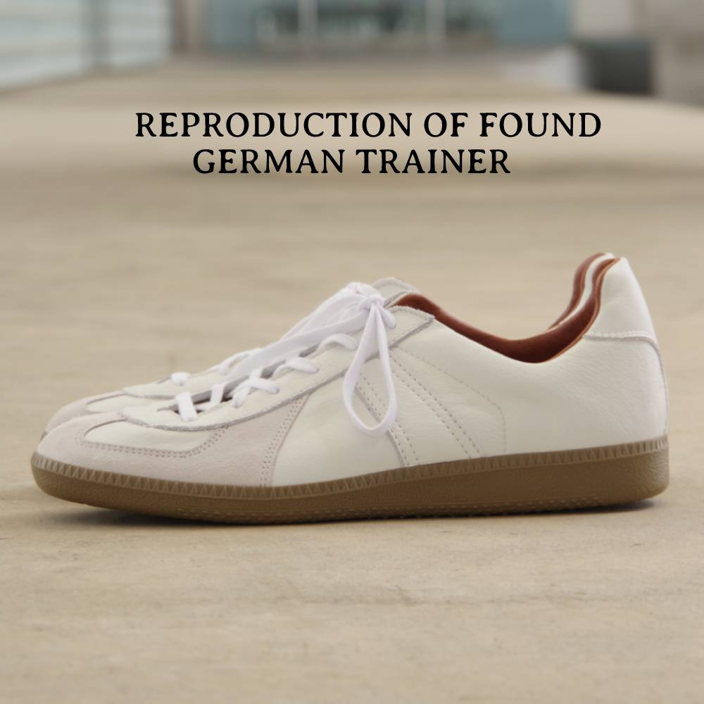 【再入荷】REPRODUCTION OF FOUND リプロダクション オブ ファウンド ジャーマントレーナー GERMAN TRAINER 1700L 白いこと ミリタリー スニーカー 白