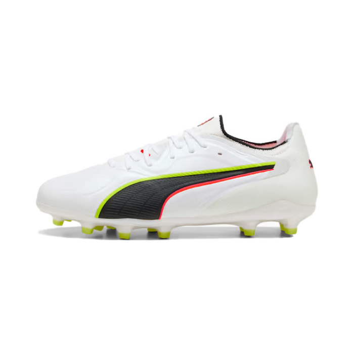 プーマ サッカースパイク キング 20 アルティメット FG/AG ユニセックス 白 ホワイト 天然芝 人工芝 PUMA KING 108457