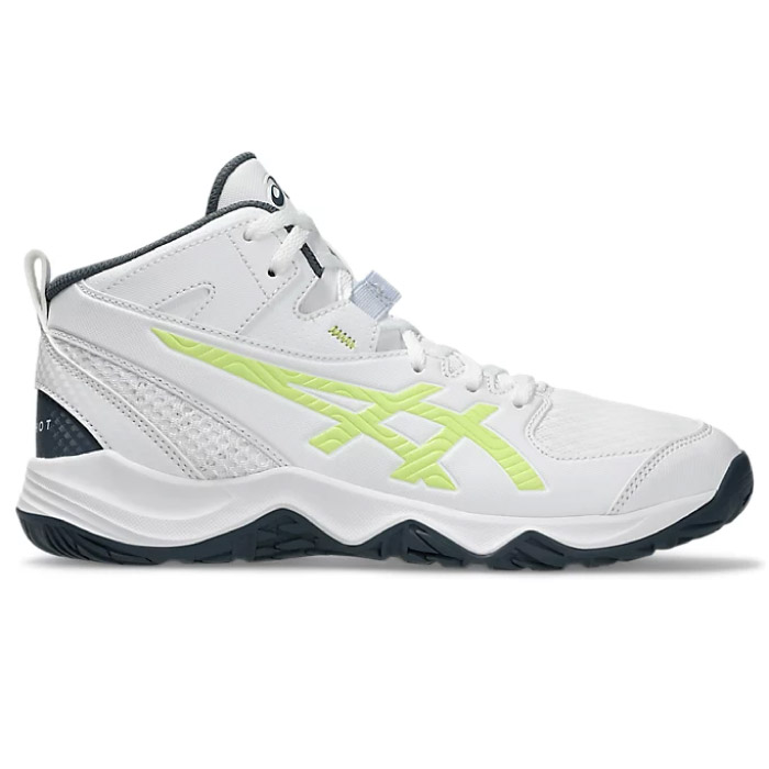 asics アシックス バスケットボールシューズ ジュニア ダンクショット MB10 エントリー 初心者 ホワイト 白 1064A019-102