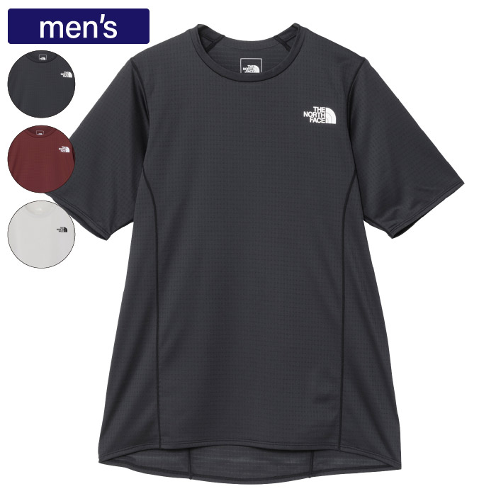 THE NORTH FACE ザ ノースフェイス ショートスリーブドライドットライトクルー メンズ Tシャツ 半袖 吸汗速乾性 静電気防止 ランニング NT12588｜Rampjack Trip店
