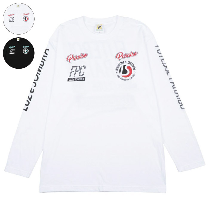 LUZ e SOMBRA ルースイソンブラ FUTEBOL PARAISO CLUBE LONG T SHIRT Tシャツ 長袖 メンズ サッカー フットサル L1253236