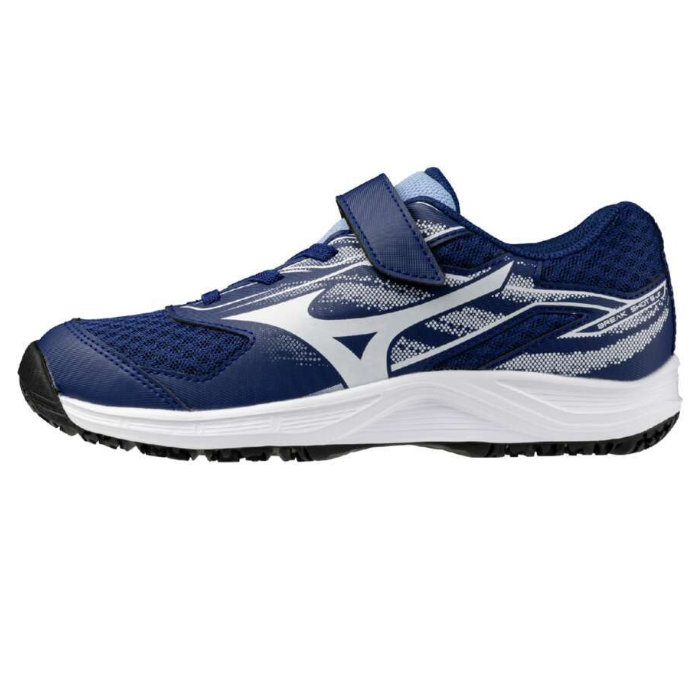 Mizuno ミズノ テニスシューズ ブレイクショット5 Jr. OC ジュニア 2E相当 クレー・砂入り人工芝コート ブルー/ホワイト 61GB254815