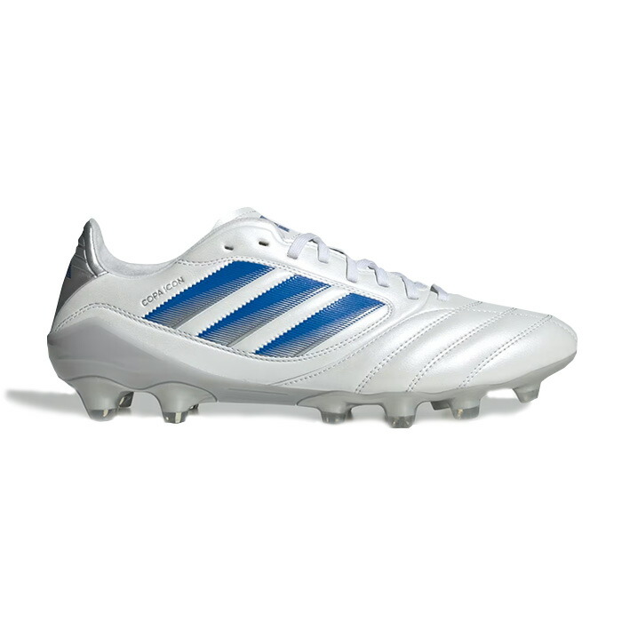 adidas アディダス サッカースパイク コパ アイコン 2 Pro HG/AG ジャパン レギュラーフィット 土・人工芝用 ホワイト/ブラック/ブルー JS1630