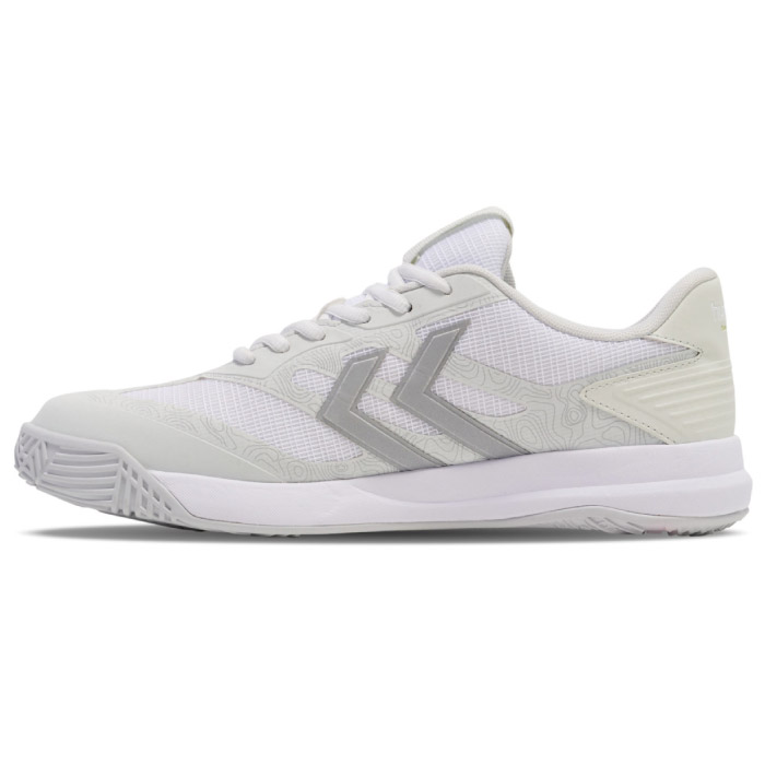 hummel ヒュンメル ハンドボールシューズ DAGAZ V ユニセックス ホワイト×グレー HM2262922|Rampjack Trip店