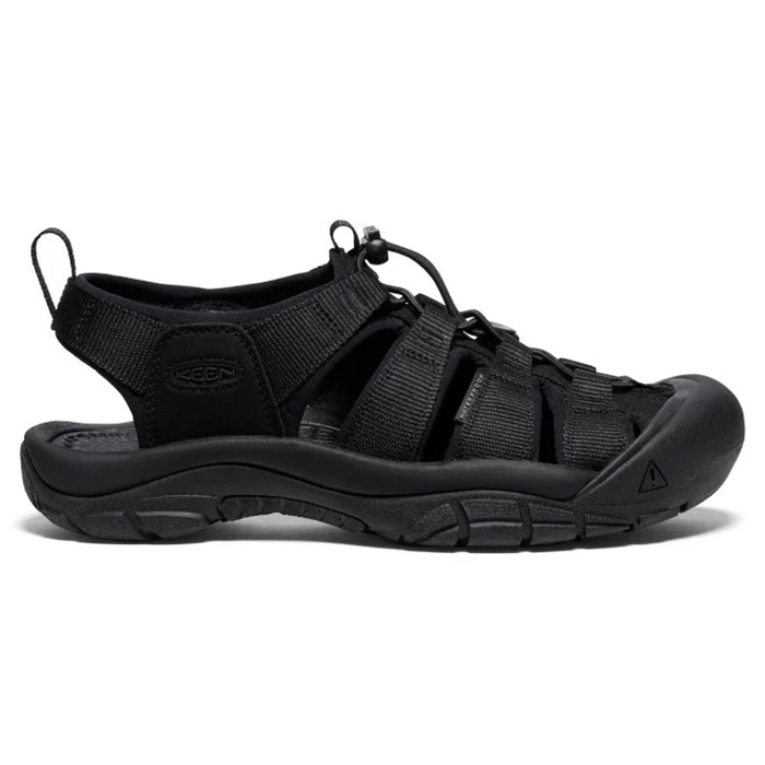 KEEN キーン サンダル ニューポート エイチツー レディース TRIPLE BLACK スポサン アウトドア キャンプ 水陸両用 公園 黒 1025028