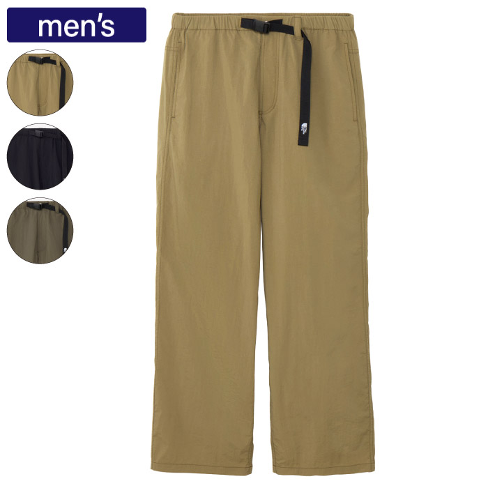 THE NORTH FACE ザ ノースフェイス ロングパンツ コンパクトパンツ メンズ シェルパンツ 撥水加工 ウェビングベルト仕様 NB32530｜Rampjack Trip店