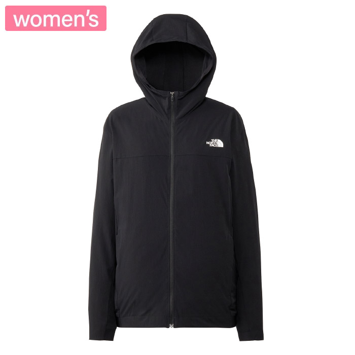 THE NORTH FACE ザ ノースフェイス ジャケット フレキシブルフーディ レディース スポーツ トレーニング 撥水加工 ストレッチ素材 静電気防止 NPW22581｜Rampjack Trip店