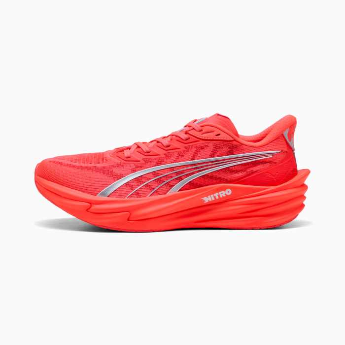 PUMA プーマ ランニングシューズ メンズ ディヴィエイト ニトロ 4 ジョギング マラソン トレーニング 312123-19|Rampjack Trip店