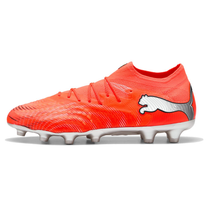 PUMA プーマ サッカースパイク フューチャー 9 アルティメット HG/AG メンズ Glowing Red/White/Black/Silver 108898_01