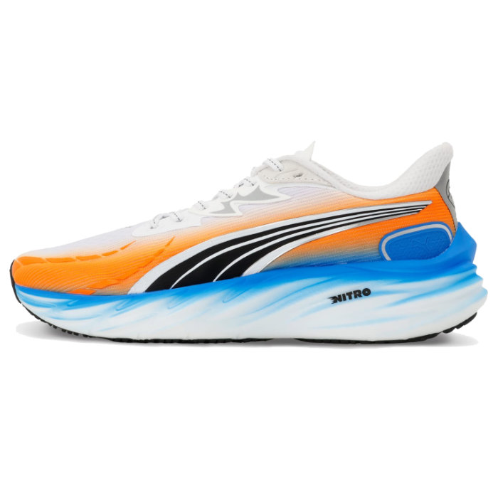 PUMA プーマ ランニングシューズ ヴェロシティ ニトロ 4 EKIDEN メンズ PUMA White-Heat Fire-Ultra Blue 313424_01 12,320円