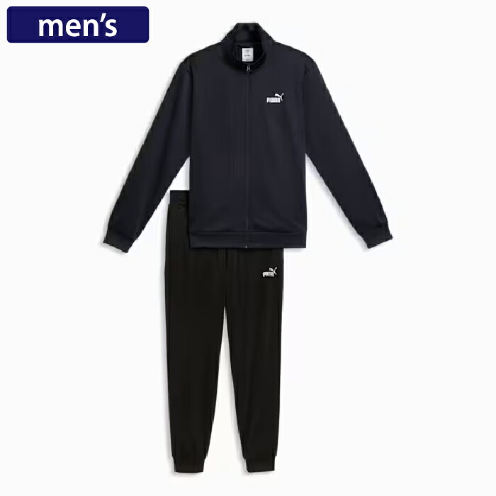 PUMA ピューマ ESS ポリ 背広 上下書き割り ティーシャツ上下 メンズ 694204-16