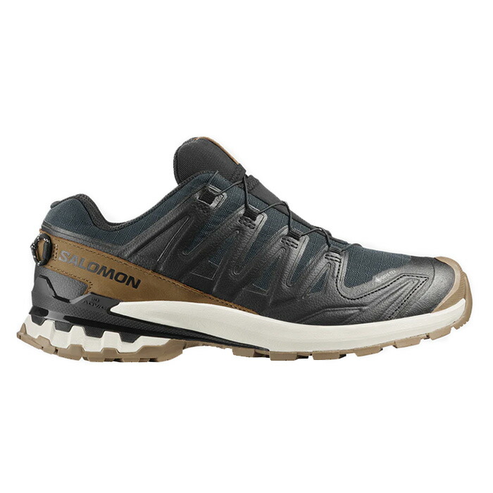 SALOMON サロモン トレイルランニングシューズ XA PRO 3D V9 GORE-TEX LIFELONG メンズ ブラック/ブラウン/ベージュ L47963800026