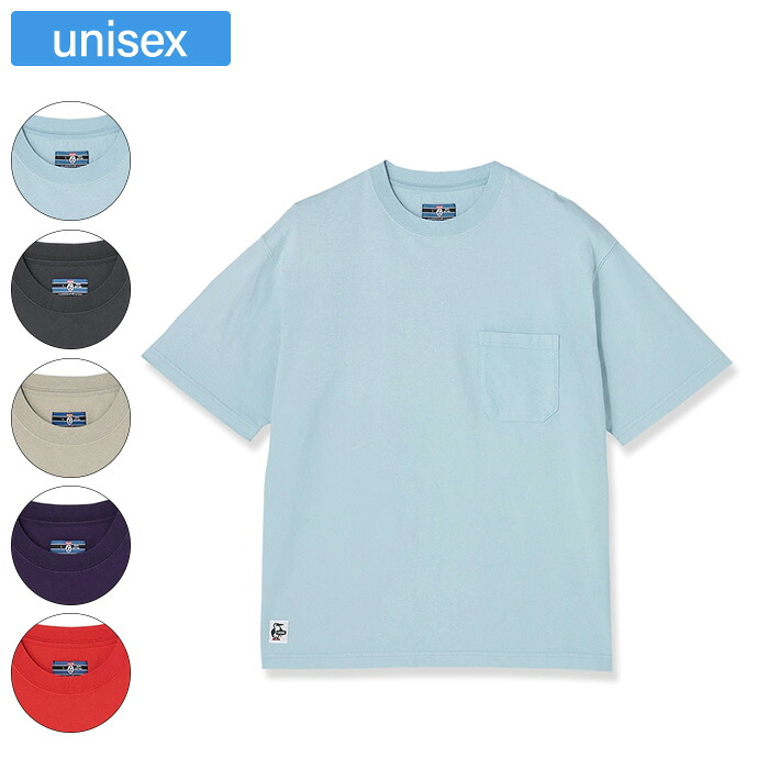 CHUMS チャムス トップス ポケットTシャツ ユニセックス コットン100% CH01-2721