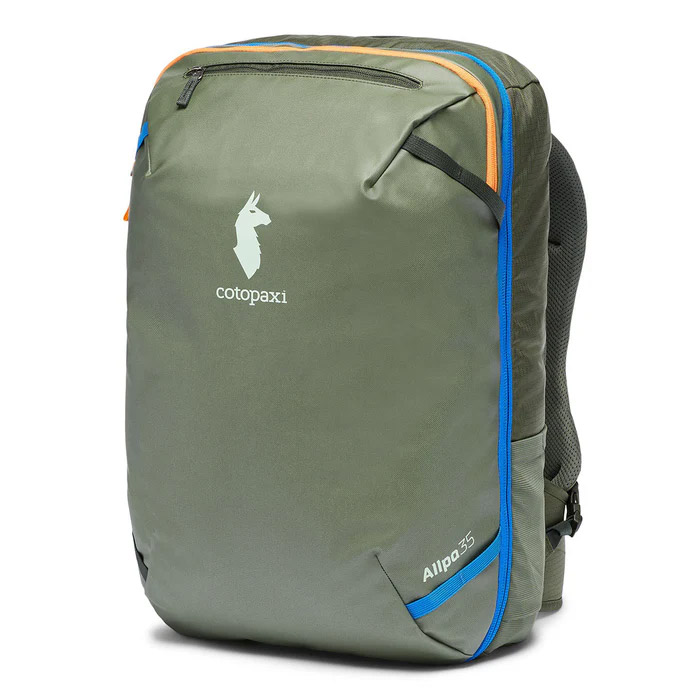 cotopaxi コトパクシ バックパック Allpa 35L Travel Pack リュック アウトドア 機内持ち込み対応 リサイクル素材 Fatigue 4202320387251|Rampjack Trip店