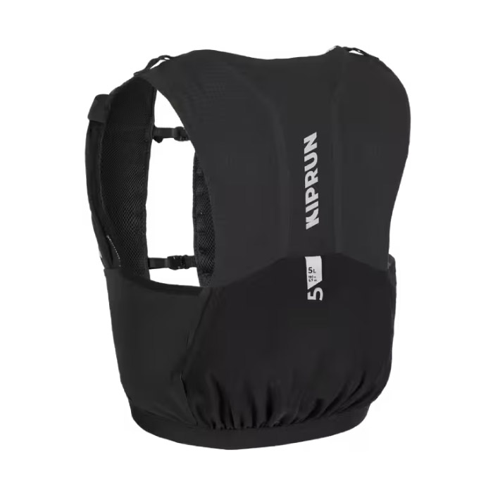 KIPRUN キプラン トレイルランニング ユニセックス ベスト 競技用 ウォーターボトルホルダー付き 900 RACE - 5L ブラック 8786242
