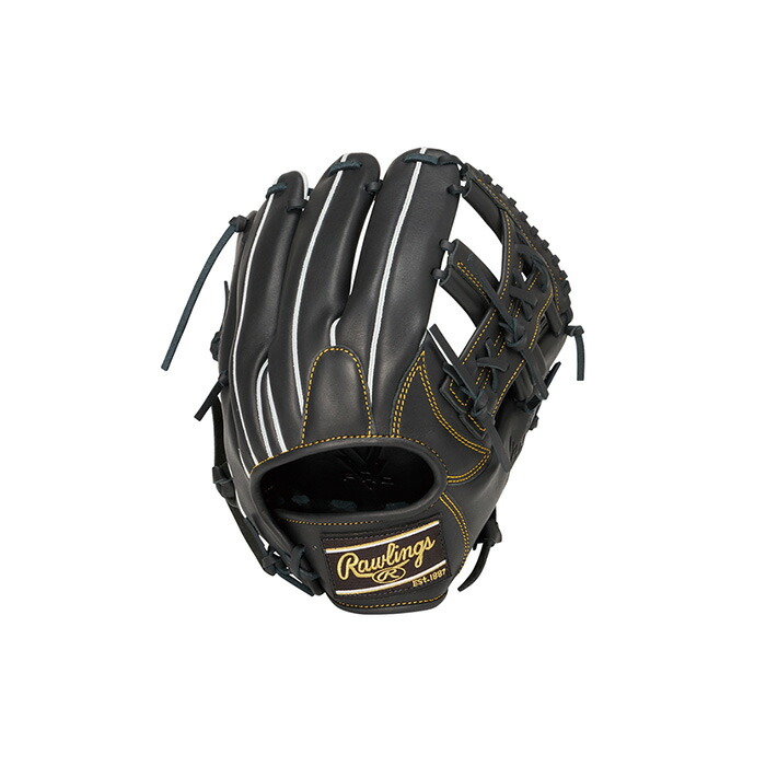 Rawlings ローリングス ベイスボール地球儀 軟式 HYPER TECH R2G 内野手手用 大きさ 11.5 黒いこと GR6HTN54FS