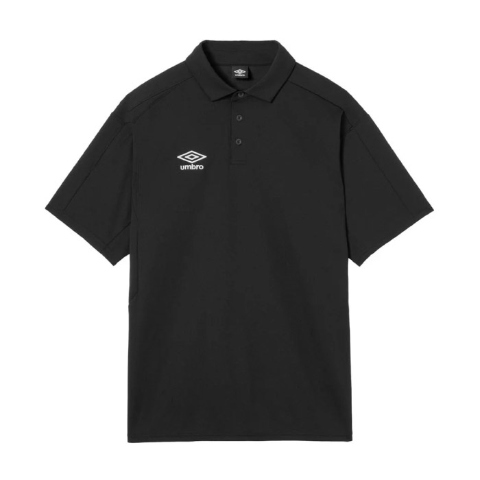 UMBRO アンブロ UMBRO COACHERS コーチャーズポロシャツ メンズ 吸汗 伸ばすこと 蹴球 フットサル 黒いこと UF6SHS70M