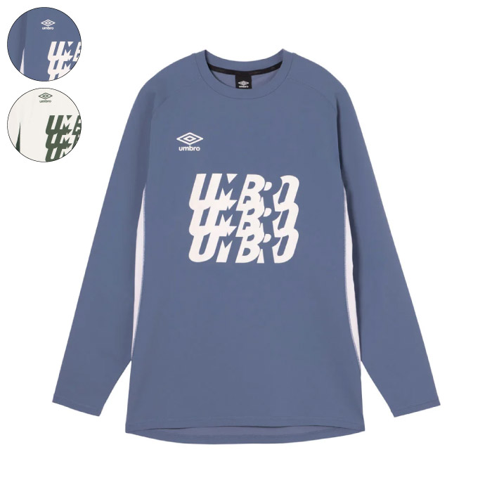 UMBRO アンブロ THE THIRD by UMBRO 長袖フィールテックプラクティスシャツ ユニセックス Sunscreen NIR 吸汗 サッカー フットサル UF6SLS51M