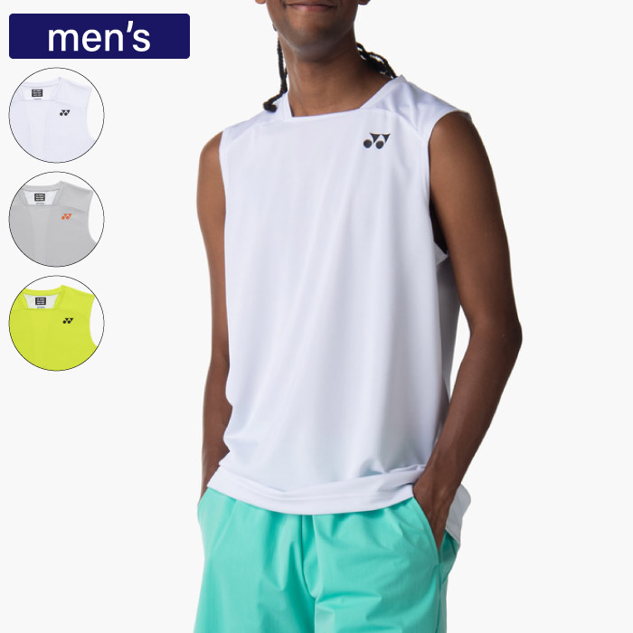 YONEX ヨネックス ユニゲームシャツ（ノースリーブ） メンズ バドミントン テニス トレーニング スポーツ 10724Y