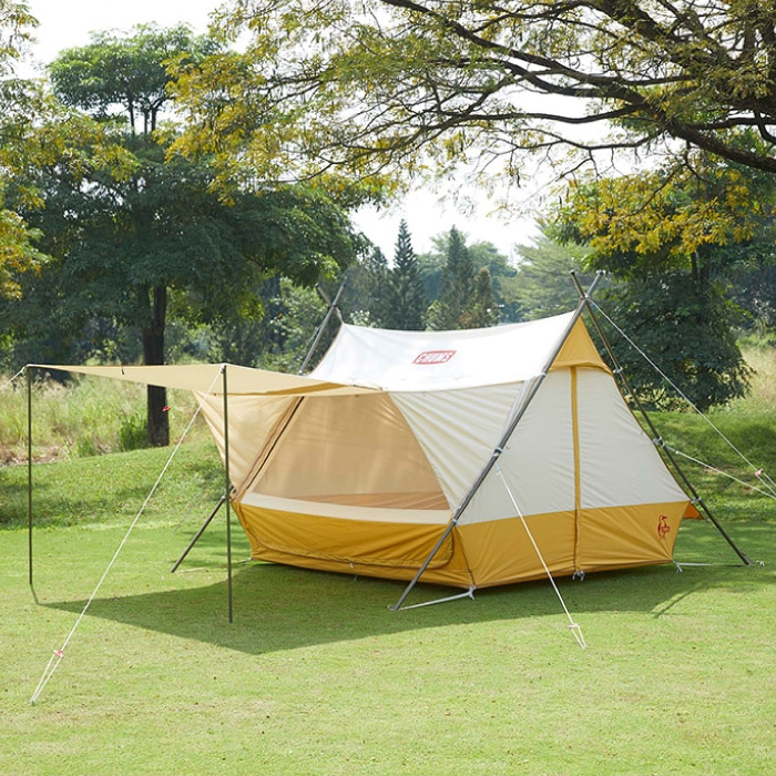 CHUMS チャムス A Frame Tent T/C 4 エーフレームテントT/C4 4人用】T/C原料品 難民キャンプ アウトドア CH62-1783