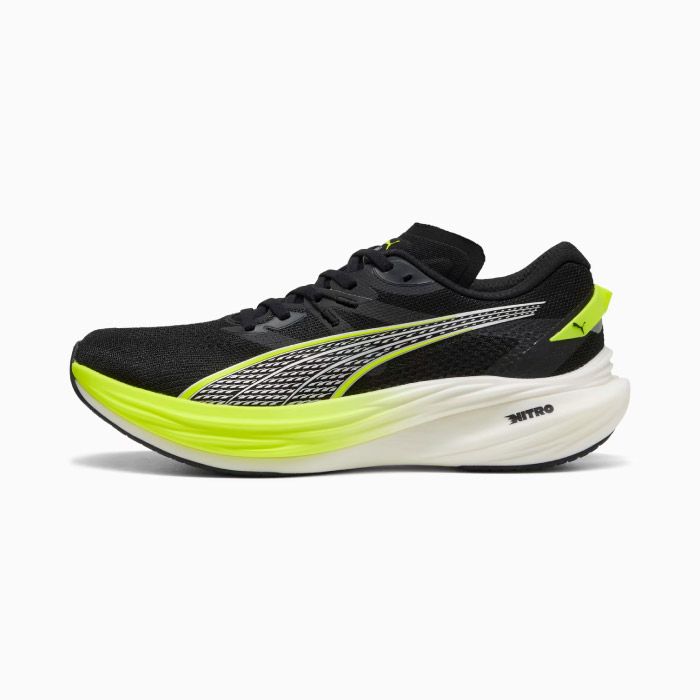 【楽天市場】PUMA プーマ メンズ ディヴィエイト ニトロ 3 ワイド 幅広 ロード ランニングシューズ マラソン ジョギング 厚底