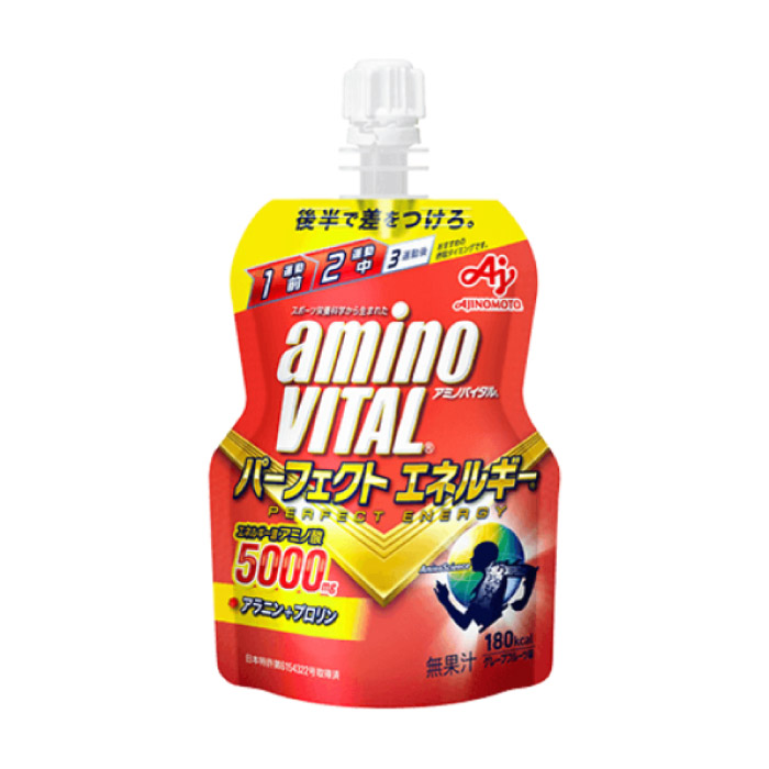 【楽天市場】アミノバイタル ゼリードリンク パーフェクトエネルギー 1袋 130g ゼリー サプリ アミノ酸 アラニン プロリン マラソン