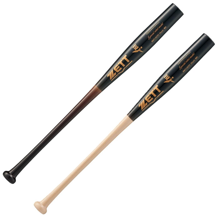 ZETT ゼット 一般 硬式 木製バット スペシャルセレクトモデル 84cm 大学・社会人野球 北米産ハードメイプル材 BWT14574T