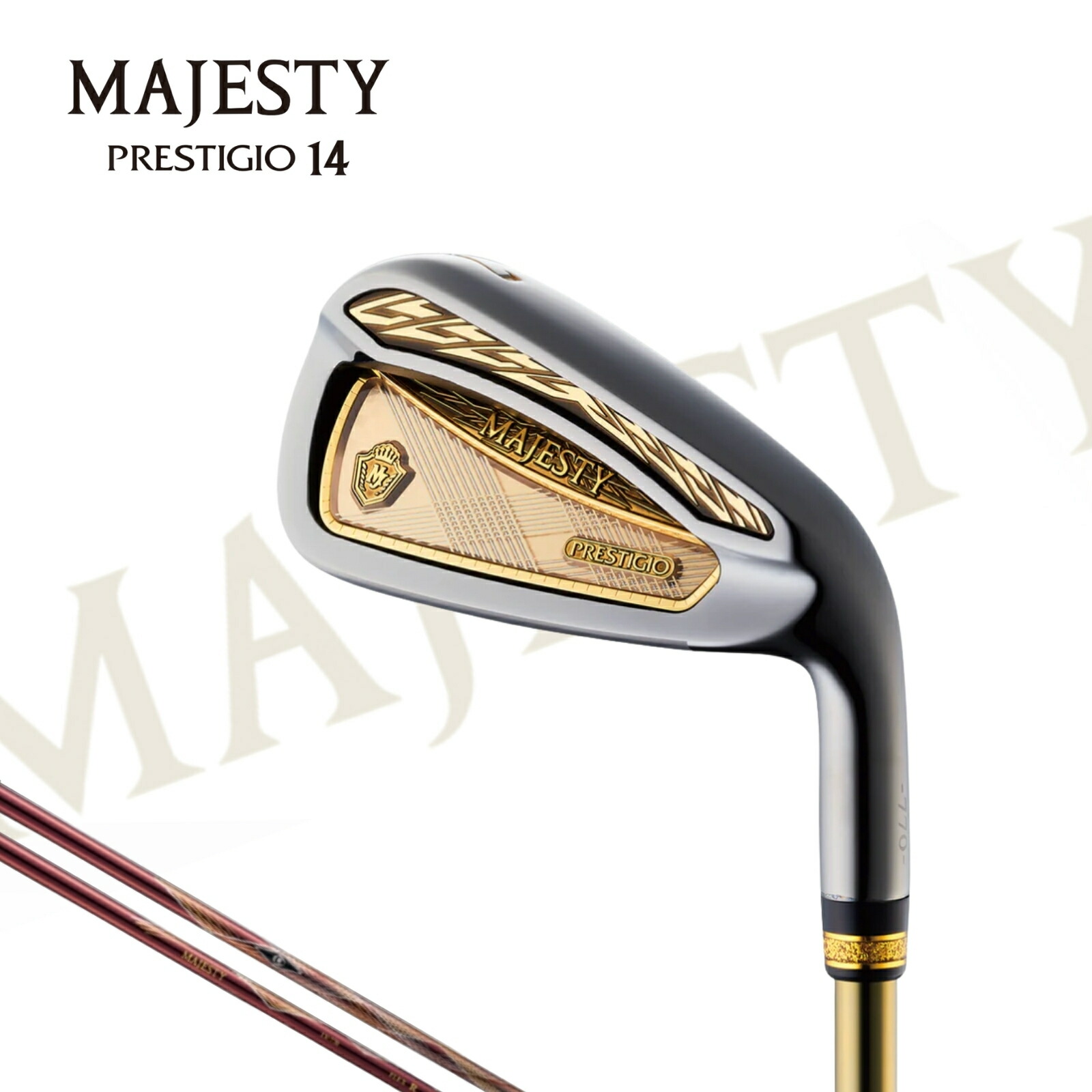 2026年モデル 日本製 マジェスティ MAJESTY PRESTIGIO 14 IRON プレステジオ14 アイアン 6本アイアンセット 高MOI 高密度タングステン L字カップフェース 高級ゴルフクラブ 日本の職人 手作り|あーるアンドえす 店