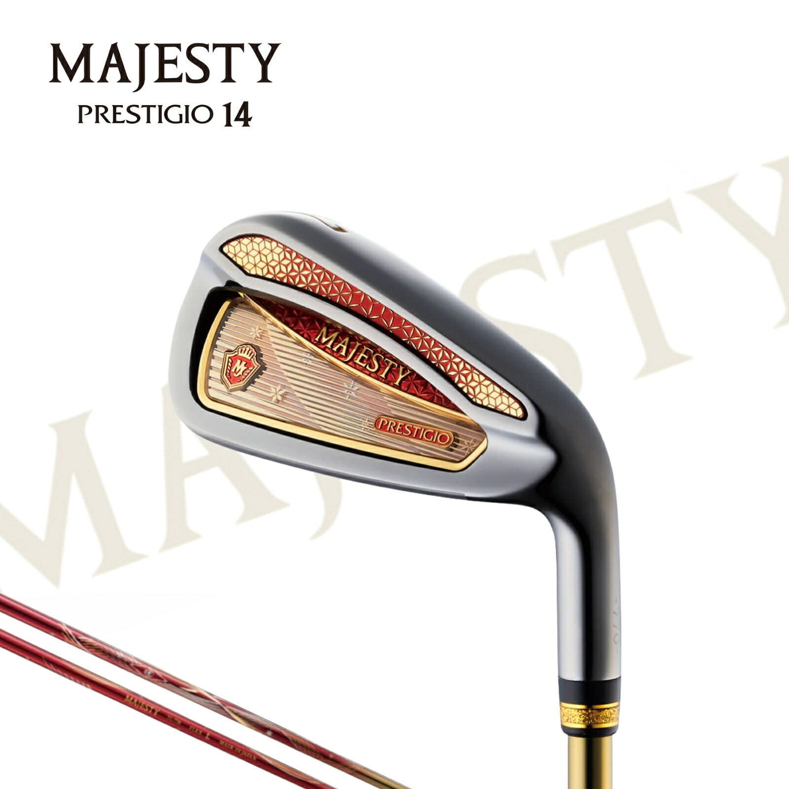 2026年モデル 日本製 マジェスティ MAJESTY PRESTIGIO 14 Ladies IRON プレステジオ14 レディース アイアン 6本アイアンセット 高MOI 高密度タングステン L字カップフェース 日本の職人 手作り|あーるアンドえす 店