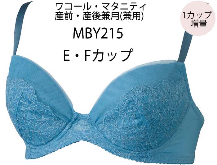 ワコール Wacoal マタニティ 産前産後兼用ブラ E Fカップ Mby215 万有引力に取り零しない乳援助ブラ 1カップ増 01 貨物輸送無料 重力に負けないバストケアブラ 産前 産後 Ficap Fr