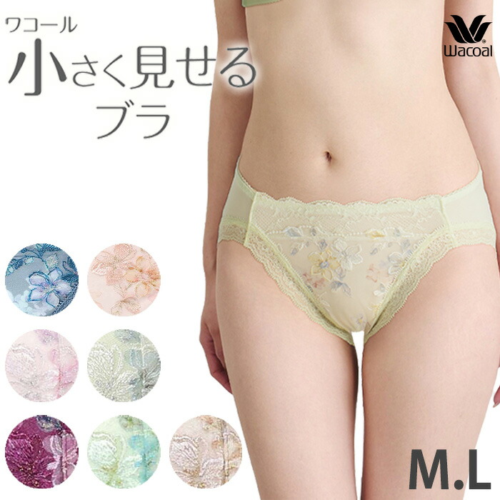 楽天市場】ワコール Wacoal 小さく見せるブラ ペアショーツ (LL