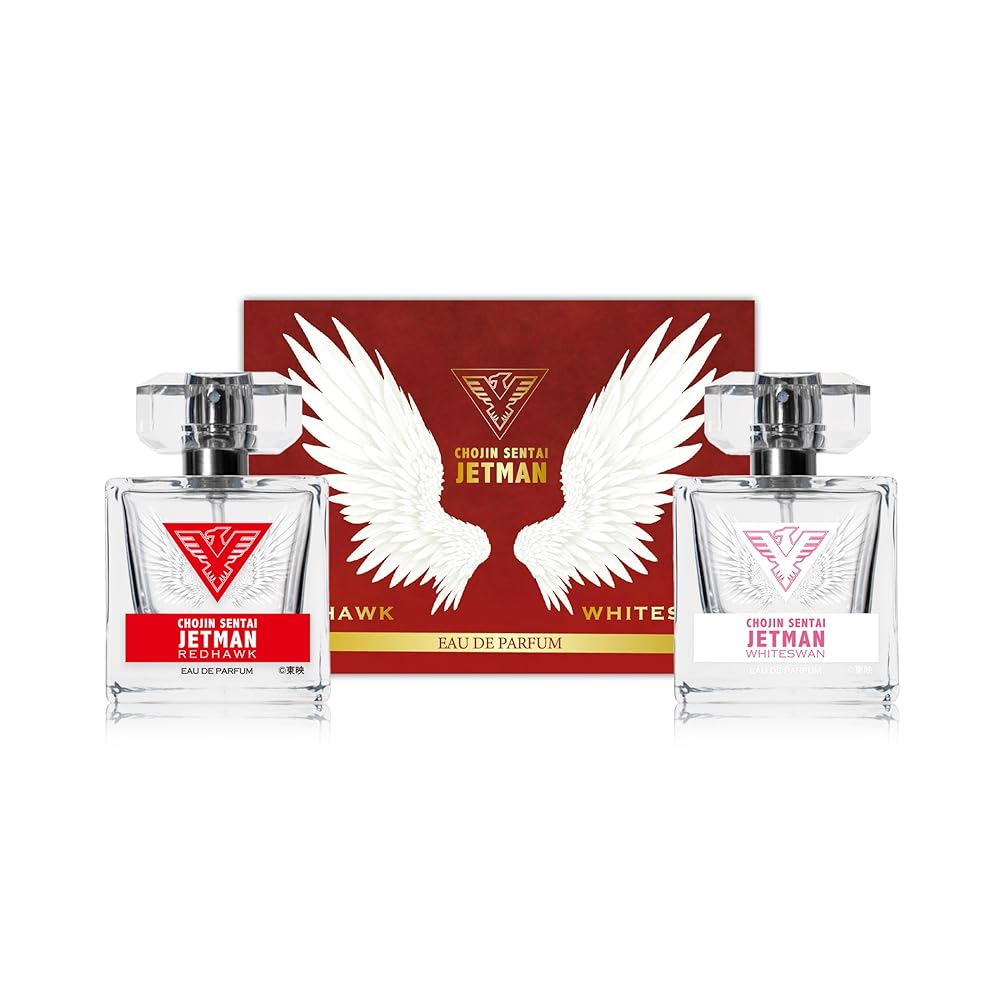 鳥人戦隊ジェットマン レッドホーク オードパルファム ＆ ホワイトスワン オードパルファム 50ml×2画像