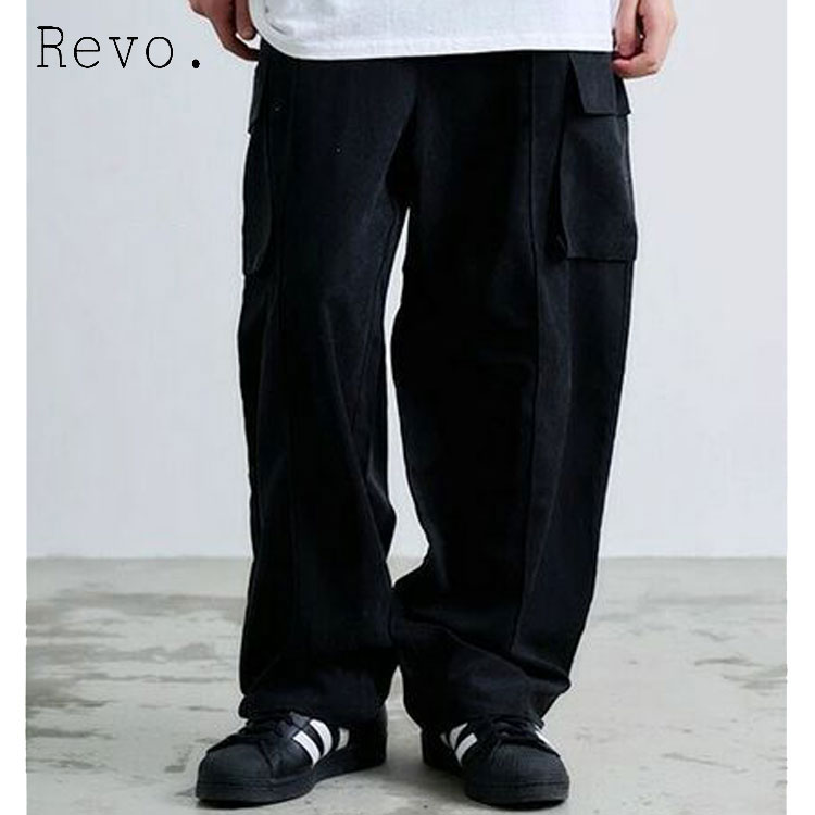 ポリスウェード ワイドカーゴパンツ Revo. 微起毛 フルレングス イージーパンツ メンズ パンツ カーゴパンツ ポリスウェード ミリタリーパンツ センタープリーツ ミリタリーカーゴ オーバーシルエット ボトム 春 夏 メンズファッション｜RANKUTSUDOU　乱掘堂