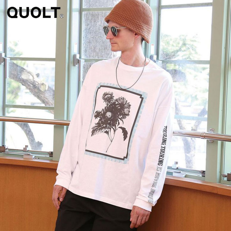 楽天市場】QUOLT メンズ 長袖Tシャツ クオルト tシャツ メンズ