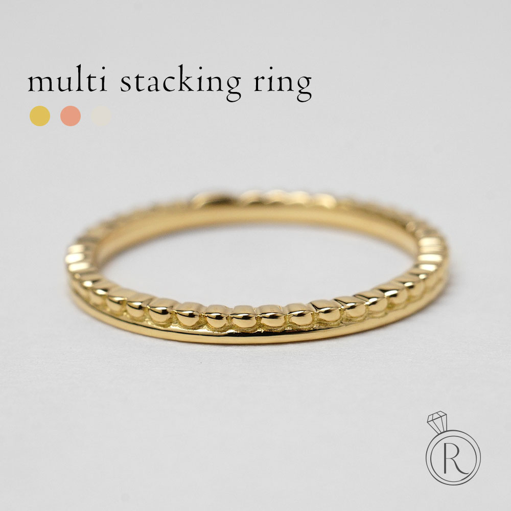 楽天市場】K18 ピンキー リング Malama 地金だけが魅せる、上質感の