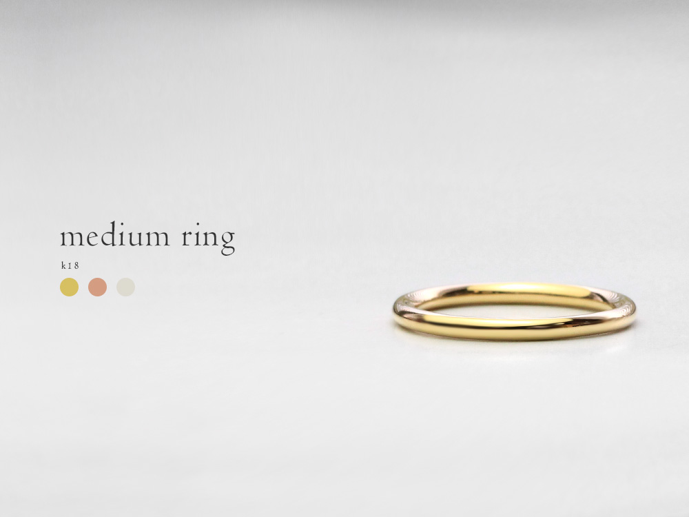 楽天市場 K18 ミディ リング 毎日つけられるプレーンなリング K18 リング 地金 指輪 結婚指輪 ペアリング マリッジリング Ring 18k 18金 ゴールド ピンキーリング 送料無料 プラチナ可 代引不可 ラパポート Rapa