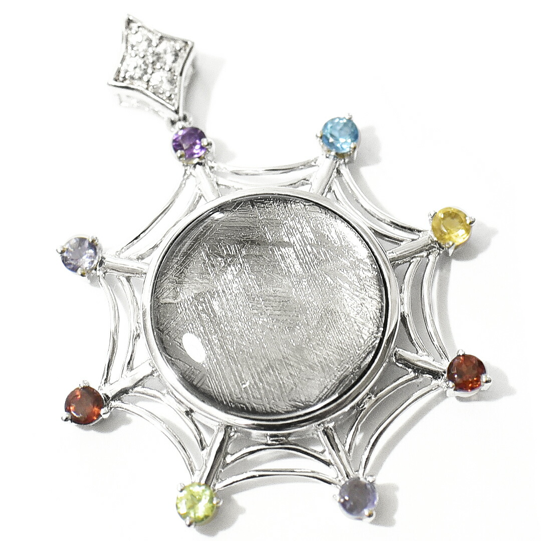 楽天市場】ギベオン隕石〈ゴールドコーティング〉 6mm バリシルバー