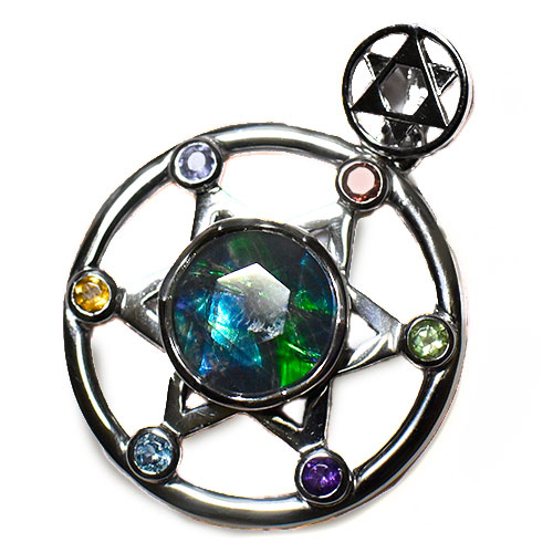 楽天市場】ネックレス ペンダント パワーストーン 開運 アンモライト