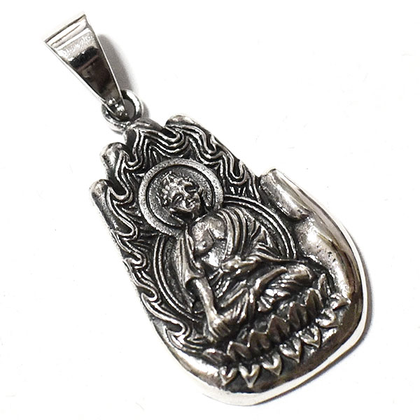 楽天市場】チベット密教 ブッダ(釈迦） ネックレス（チェーン付