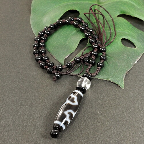 楽天市場】幸せ道 水蓮花天珠 ネックレス【メール便可】【m